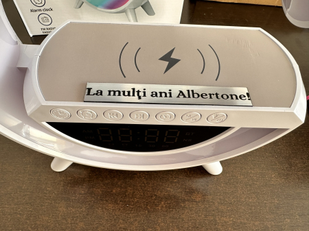 Life Assistant - Multifunction Ceas, Speaker, Lampa, Difuzor multifuncțional, încărcător wireless [6]