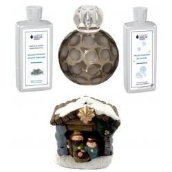 Luxury Giftpack Lampa Berger - Sphere Fumee & Parfumuri lampa catalitica + Decoratiune de Craciun din Ceramica [0]