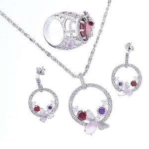 Set Borealy Medalion, Cercei si Inel Luxury Paradise [0]