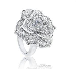 Luxury Rosa Set Cercei Borealy Colier Si Inel [3]