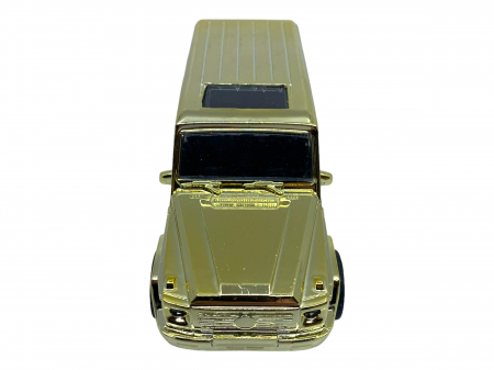 Masinuta copii metalica - SUV Auriu - cu usi ce se deschid [2]