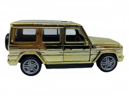 Masinuta copii metalica - SUV Auriu - cu usi ce se deschid [1]