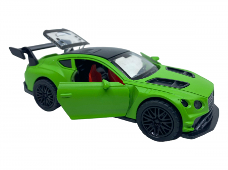 Masinuta copii metalica - Verde - cu usi ce se deschid [3]