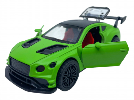 Masinuta copii metalica - Verde - cu usi ce se deschid [0]