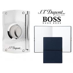 Set Maxijet Cigar Cutter S.T. Dupont si Note Pad Blue Hugo Boss [0]