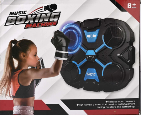Oferte Black Friday - Musical Boxing Machine pentru copii 6+ ani – Box cu Muzică, Lumini și Reacție Rapidă | Cadoul Perfect pentru Copii