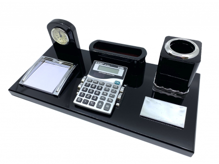 Set Birou Office Business Desk Black Premium [2]