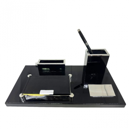 Cadouri Constantin si Elena - Office Business Desk Black Elegance