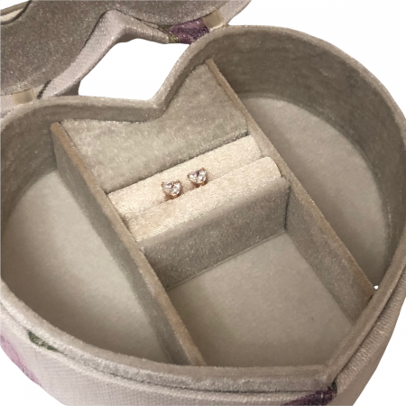 Cadou Cutie Bijuterii Inima & Cercei Gold Heart [3]