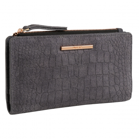 Portofel Lady Grey Ungaro Piele Naturala & Esarfa Matase Borealy [6]