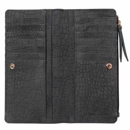 Portofel Lady Grey Ungaro Piele Naturala & Esarfa Matase Borealy [3]