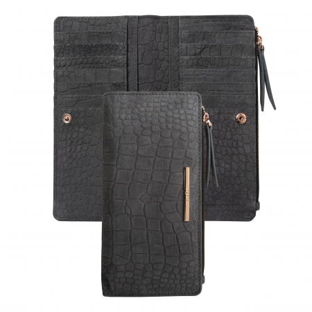 Portofel Lady Grey Ungaro Piele Naturala & Esarfa Matase Borealy [0]