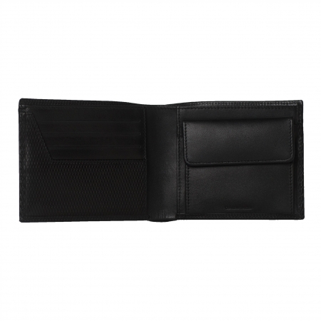 Portofel Christian Lacroix piele naturala si butoni Fume Desk Elegance by Borealy [4]