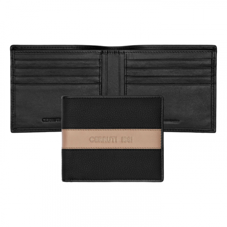 Cadouri de 14 Februarie - Portofel Cerruti 1881 Business piele naturala si Cravata Matase Borealy