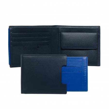 Portofel London Blue Cacharel piele naturala & Cravata Matase Borealy [0]