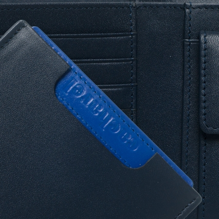 Portofel London Blue Cacharel piele naturala & Cravata Matase Borealy [1]