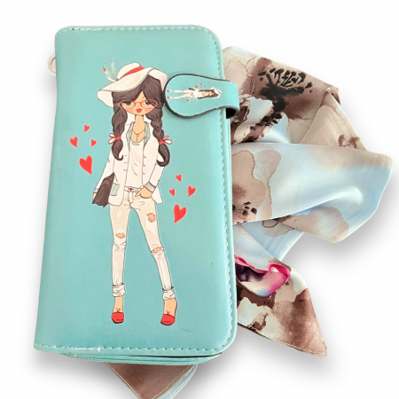Portofel Fashion Girl & Esarfa Borealy [0]
