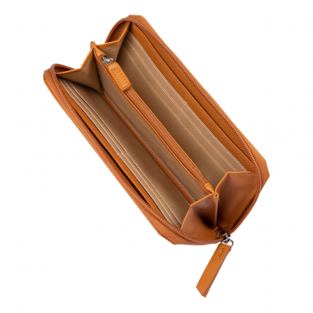 Portofel Bagatelle Cacharel Camel & Esarfa Matase Borealy [3]