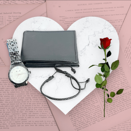 Set Portofel din piele naturala Ceas Matteo Ferari si bratara Piele [0]