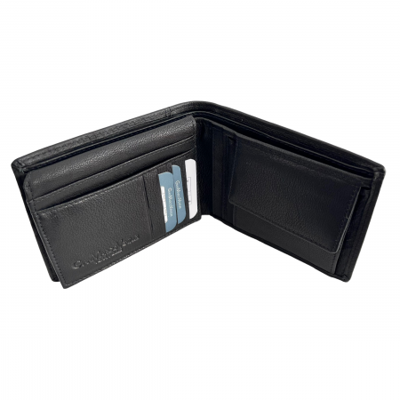 Portofel GianMarco Venturi Piele Naturala Neagra [2]