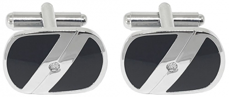 Premium Business Gift Set Mapa Conferinta Hugo Boss A6 si Butoni Tourbillon Silver [2]