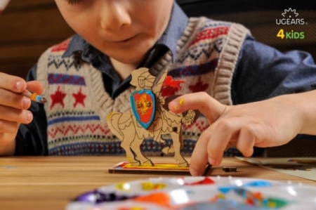 Puzzle din lemn Cavaler [1]