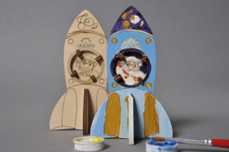 Puzzle din lemn Racheta [1]