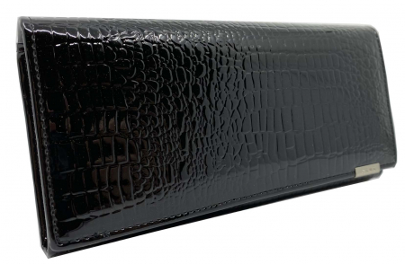 Elegant Glam Set Geanta, Portofel si Bratara Tennis Black Classic [5]