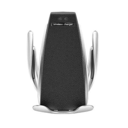Smart Sensor Car Wireless Charger Argintiu - Suport Auto Cu Incarcare Wireless [0]