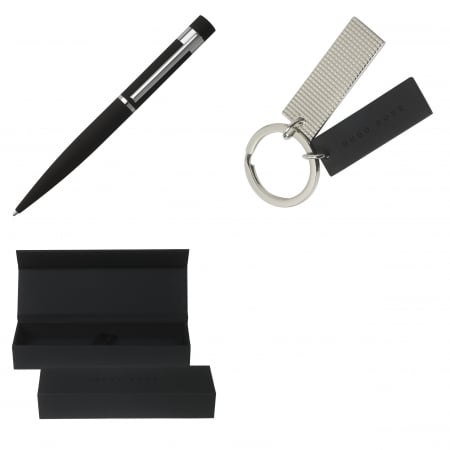 Set Roller Hugo Boss Black & Key Ring [7]