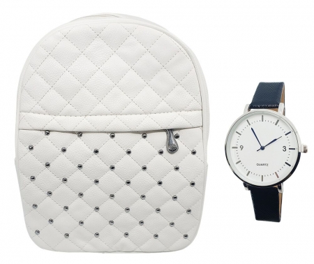 Cadouri la promotie - Set Black&White, Rucsac si Ceas by Borealy