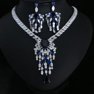 Royal Blue Colier și Cercei Borealy [4]