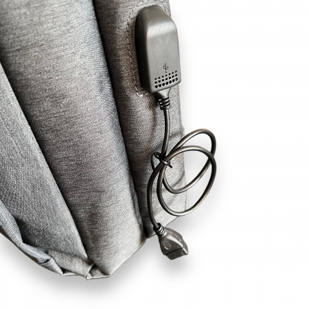 Rucsac Laptop Grey Antifurt, Impermeabil, Multifunctional & USB [2]