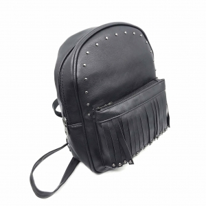 Rucsac dama Borealy, Fringe Style, din piele ecologica [1]