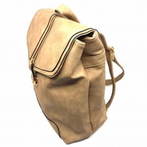 Rucsac dama Borealy, Minimal Chic, din piele ecologica [2]