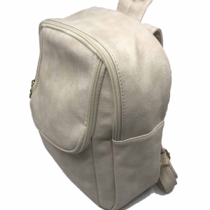 Rucsac dama Borealy, Shade of Grey, din piele ecologica [2]