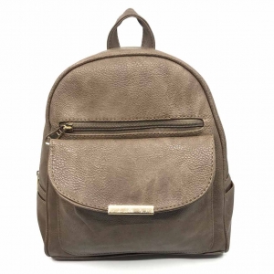 Rucsac dama Borealy Stylish Brown, din piele ecologica [0]