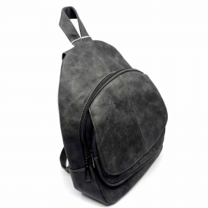 Rucsac dama Borealy, Vintage Touch, din piele ecologica [1]