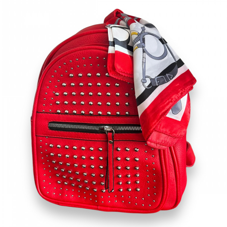 Rucsac Red Style & Esarfa Matase [0]
