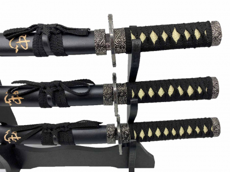 Set 3 Sabii Samurai Japoneze (decoratiune) [1]