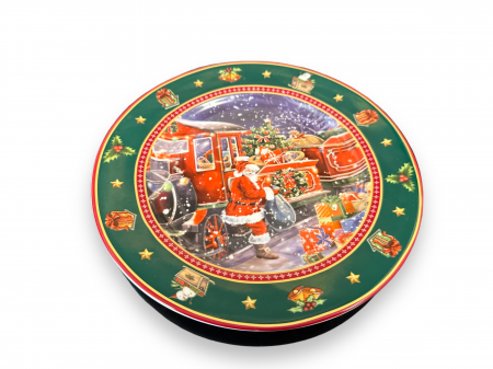 Vesela Portelan Santa Green Christmas [1]