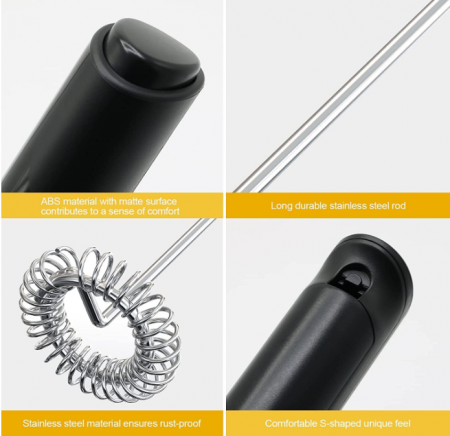 Spumant electric pentru lapte portabil Kitchen [9]