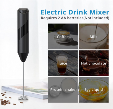 Spumant electric pentru lapte portabil Kitchen [6]