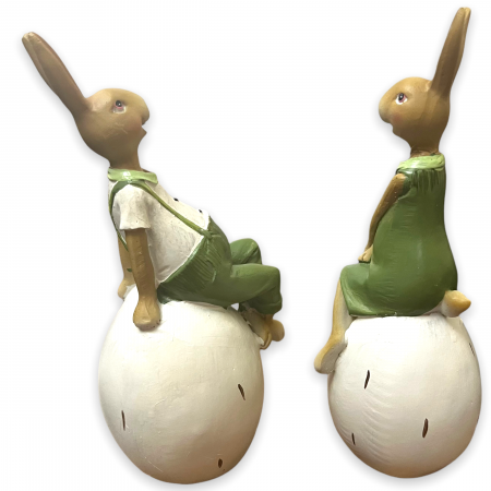 Set 2 Decoratiuni Paste Iepurasi Green [2]