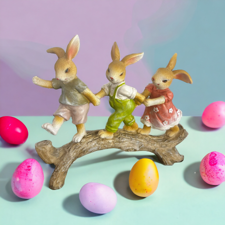 Decoratiuni Paste Trio de Iepurasi [0]