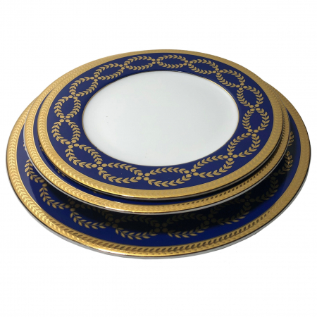 Set farfurii Portelan Blue Gold Greece [2]