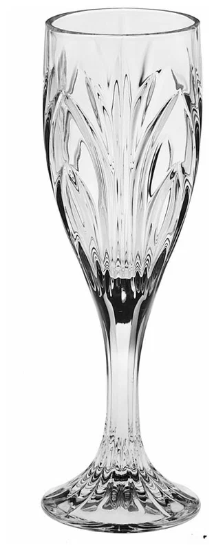 Set 6 Pahare de Sampanie din cristal BOHEMIA Regal - 180 ml [1]