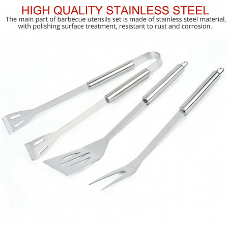 Set 3 ustensile pentru grătar Barbeque [1]