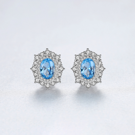 Set Cercei Colier Royal Topaz Blue [5]