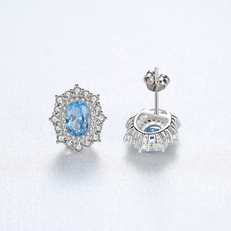 Set Cercei Colier Royal Topaz Blue [6]